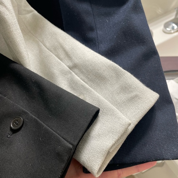 H&M Black, Gray, and Navy Blazer Set - Picture 3 of 6